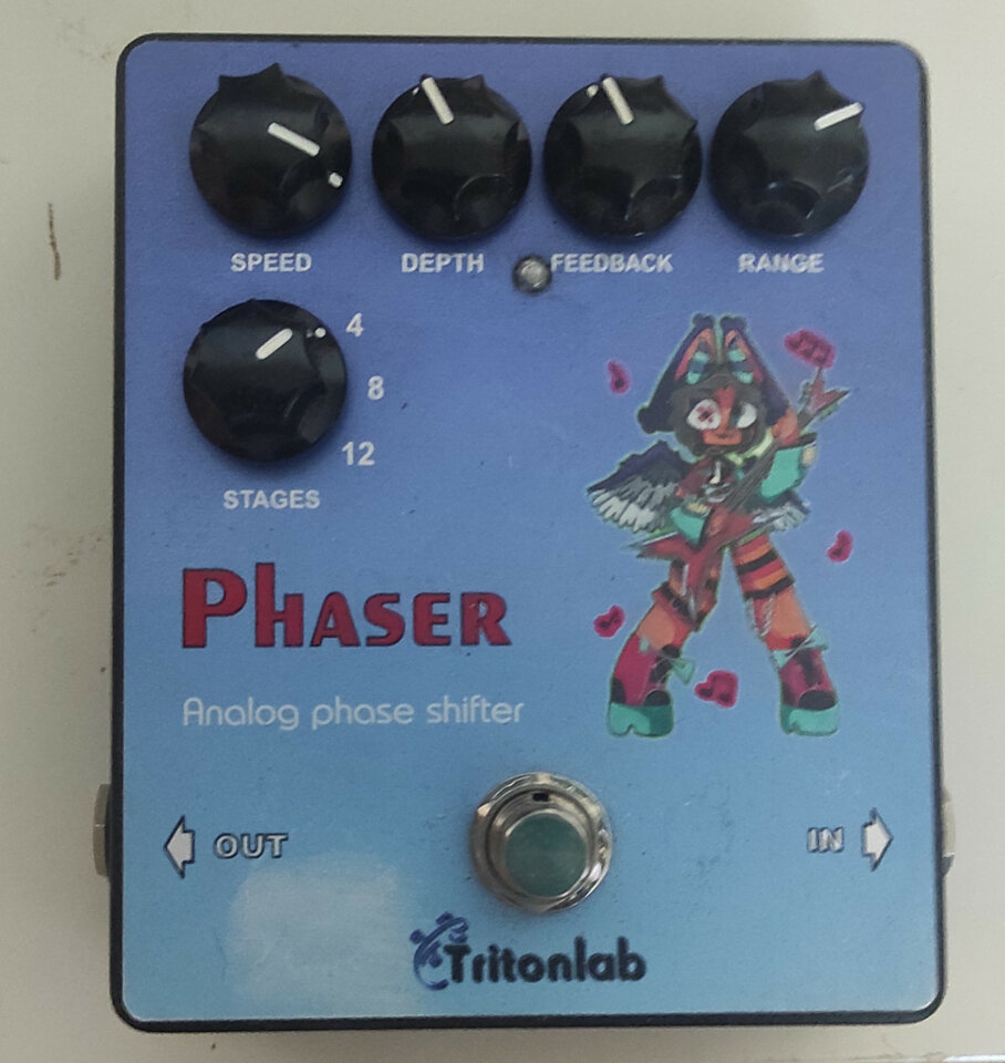 Set de Pedales de efectos más cables.