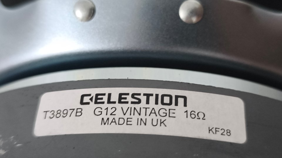 Altavoz Marshall G12 Vintage Celestion UK