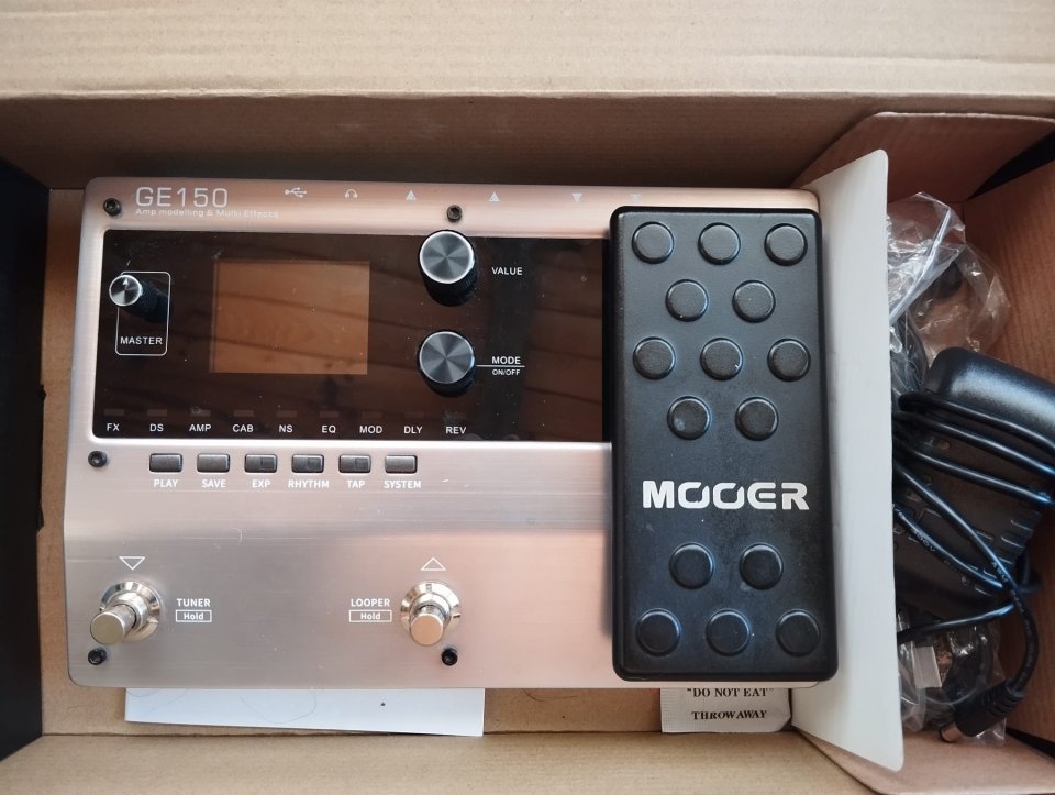 Modelador y multiefectos Mooer GE150 de segunda mano · Foto 2 de 6 · Madrid · 80 €