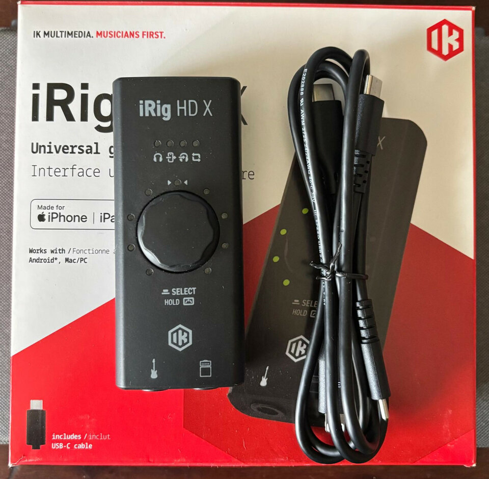 iRig HD X universal guitar interface