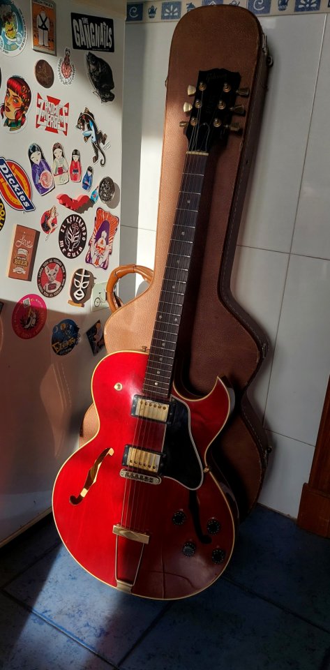 SOLO HOY!!! Gibson Memphis ES-135 PAF Wine Red [2001]
