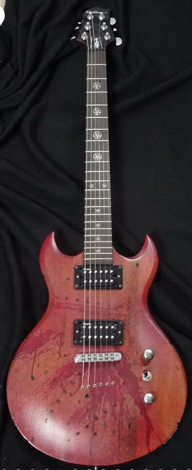 Washburn SI60 Murder Weapon Scott Ian