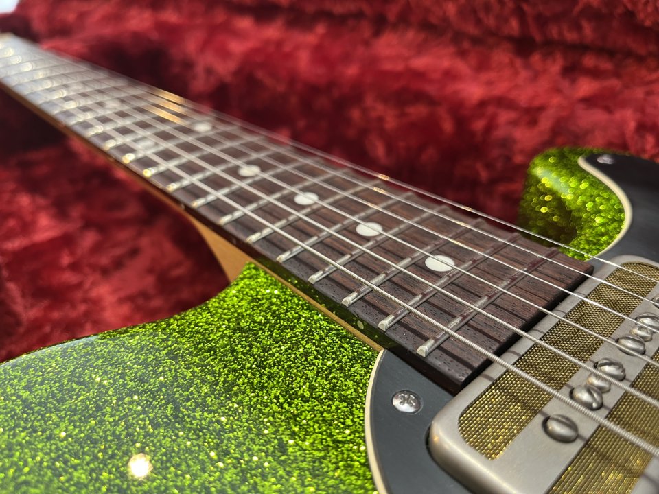 Nik Huber Piet Custom (Guitar Summit 2024) – Green Sparkle High Gloss