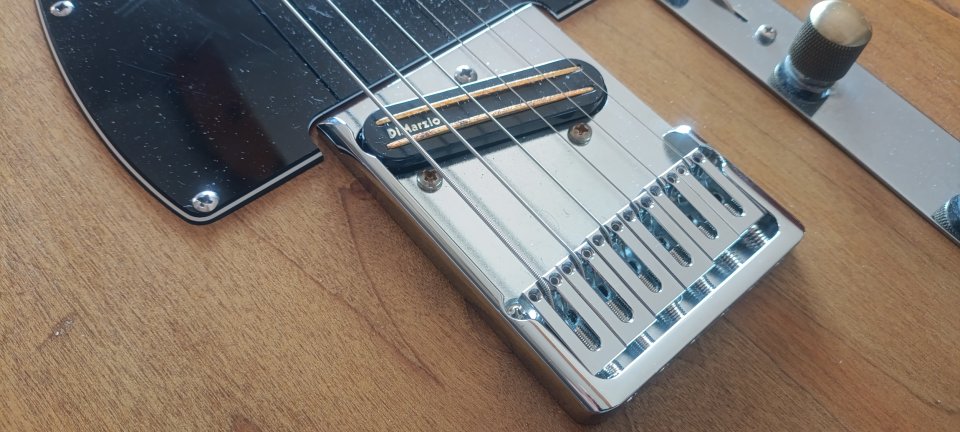Telecaster arce tostado. Nitro. Seymour Duncan. DiMarzio de segunda mano · Foto 5 de 10 · A Coruña · 500 €