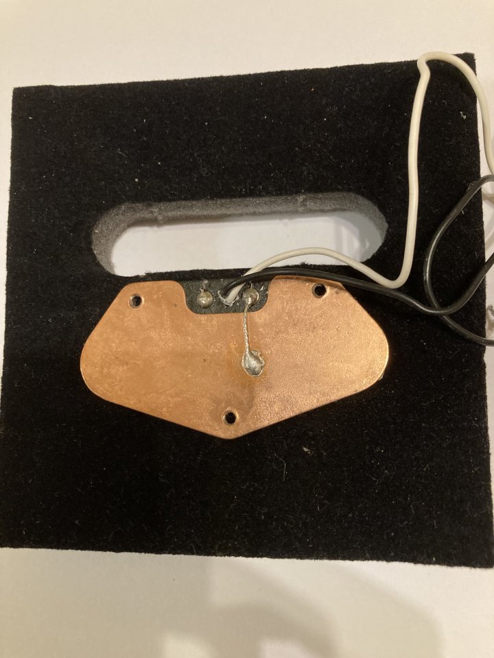 pastilla Fender custom shop Broadcaster para puente