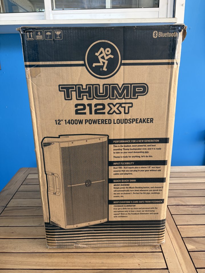 Altavoz Mackie Thump 212 XT - SIN ESTRENAR de segunda mano · Foto 8 de 9 · Valencia · 310 €