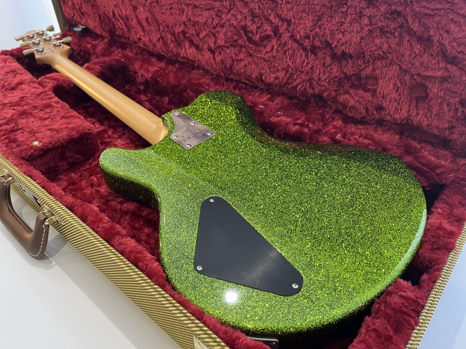 Nik Huber Piet Custom (Guitar Summit 2024) – Green Sparkle High Gloss