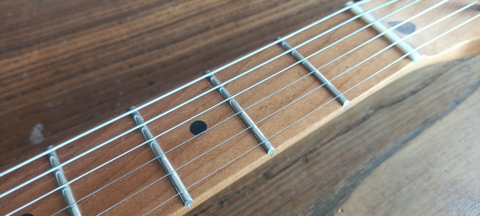 Telecaster arce tostado. Nitro. Seymour Duncan. DiMarzio de segunda mano · Foto 10 de 10 · A Coruña · 500 €
