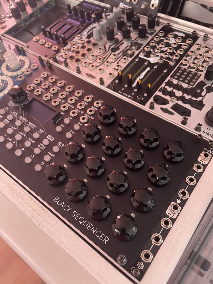 Erica synth Black Sequencer