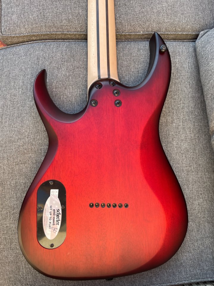 Schecter Sunset 7 Extreme de segunda mano · Foto 7 de 10 · Barcelona · 750 €