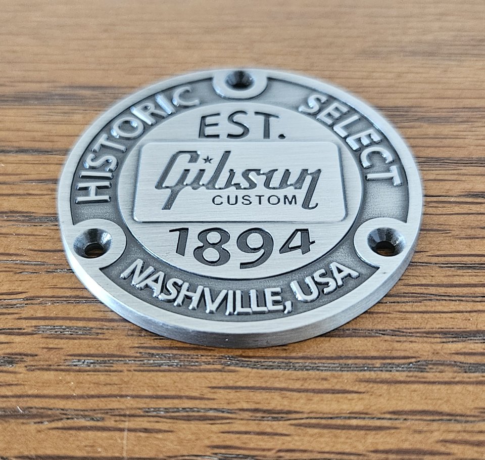 Gibson Custom Shop Historic Select Placa Metálica de segunda mano · Foto 4 de 7 · Valencia · 25 €