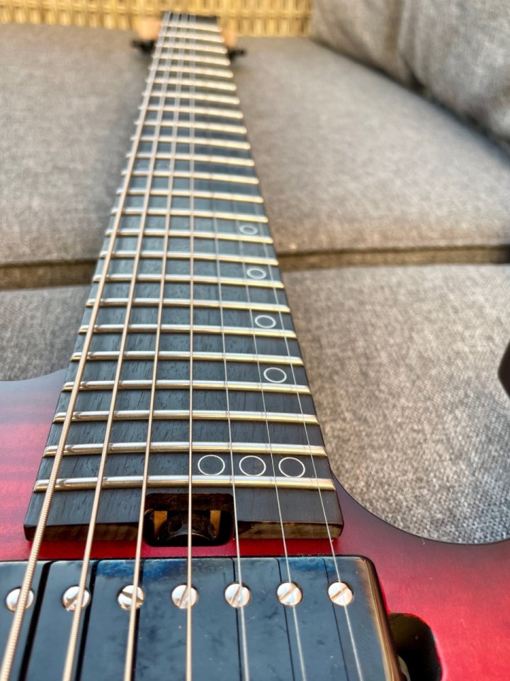 Schecter Sunset 7 Extreme de segunda mano · Foto 8 de 10 · Barcelona · 750 €