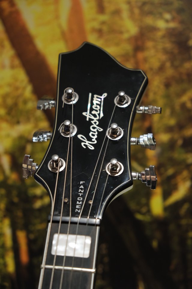 HAGSTROM FANTOMEN Blanca + ESTUCHE ORIGINAL