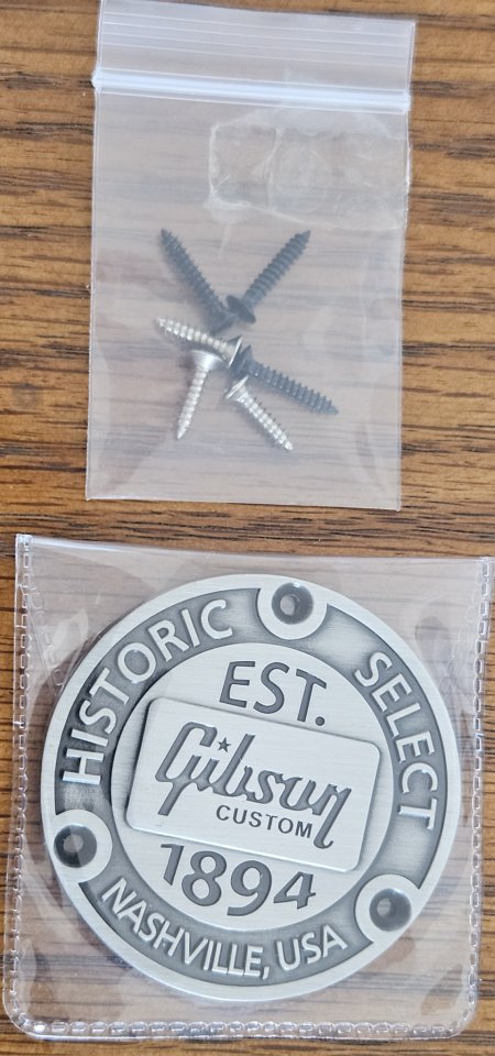 Gibson Custom Shop Historic Select Placa Metálica de segunda mano · Foto 5 de 7 · Valencia · 25 €