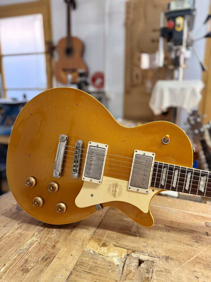 Heritage H150 Artisan Aged Gold Top