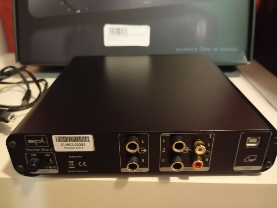 Amplificador auriculares SPL Phonitor One d