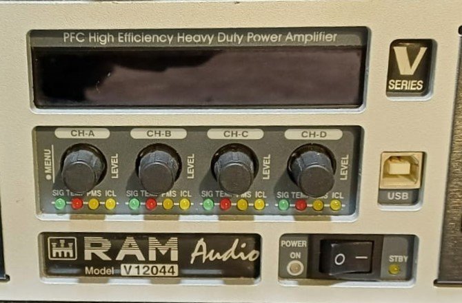 Etapas (Lynx pro)  RAM Audio V12044 DSP