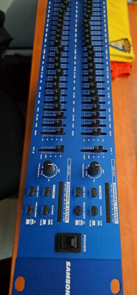 Ecualizador SAMSON 2 canales