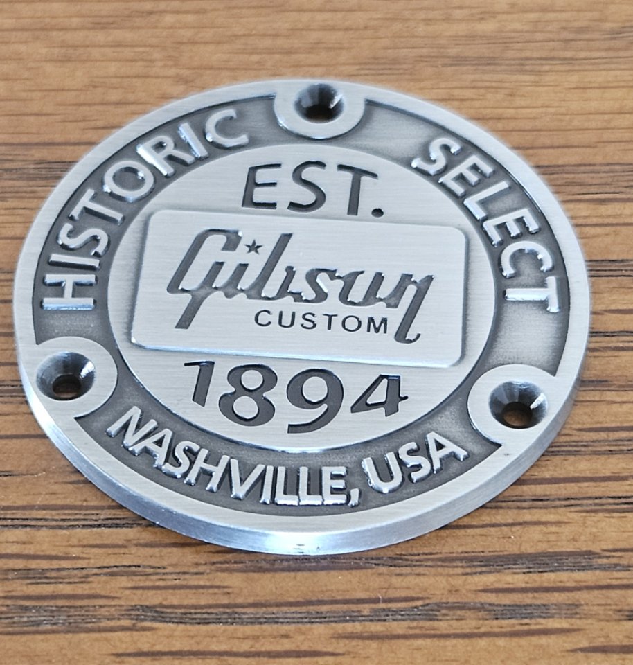 Gibson Custom Shop Historic Select Placa Metálica de segunda mano · Foto 7 de 7 · Valencia · 25 €