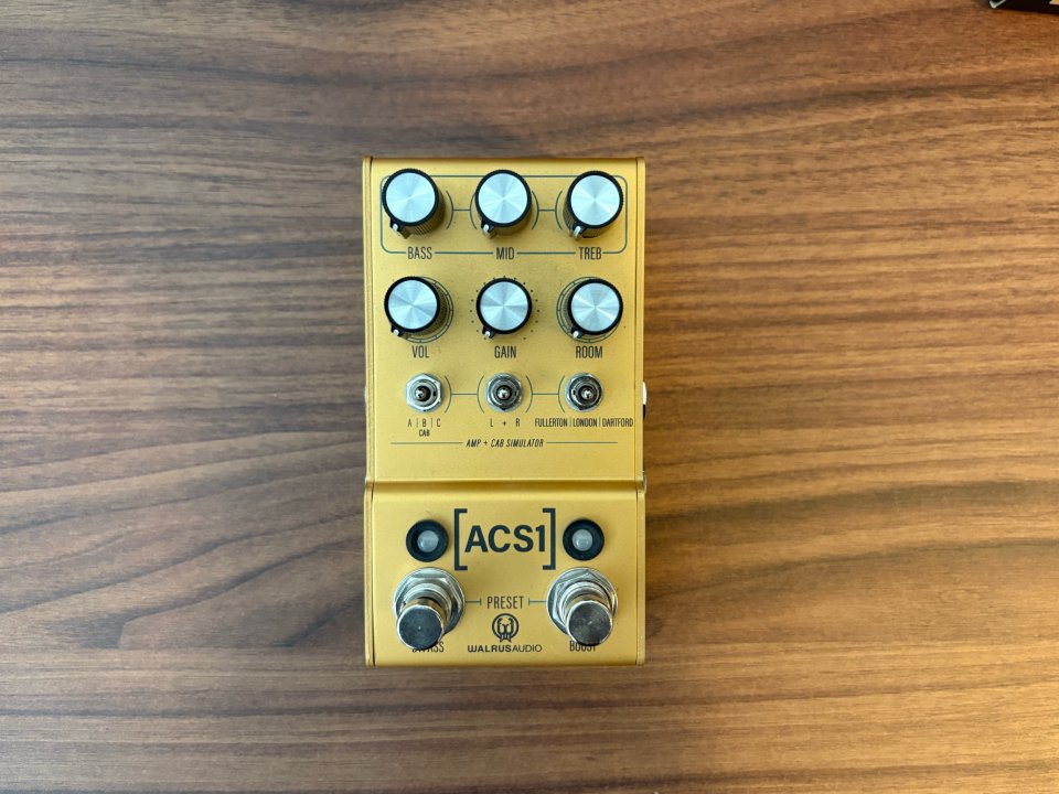Simulador de amplificador Walrus Audio ACS1 de segunda mano · Foto 2 de 2 · Madrid · 350 €