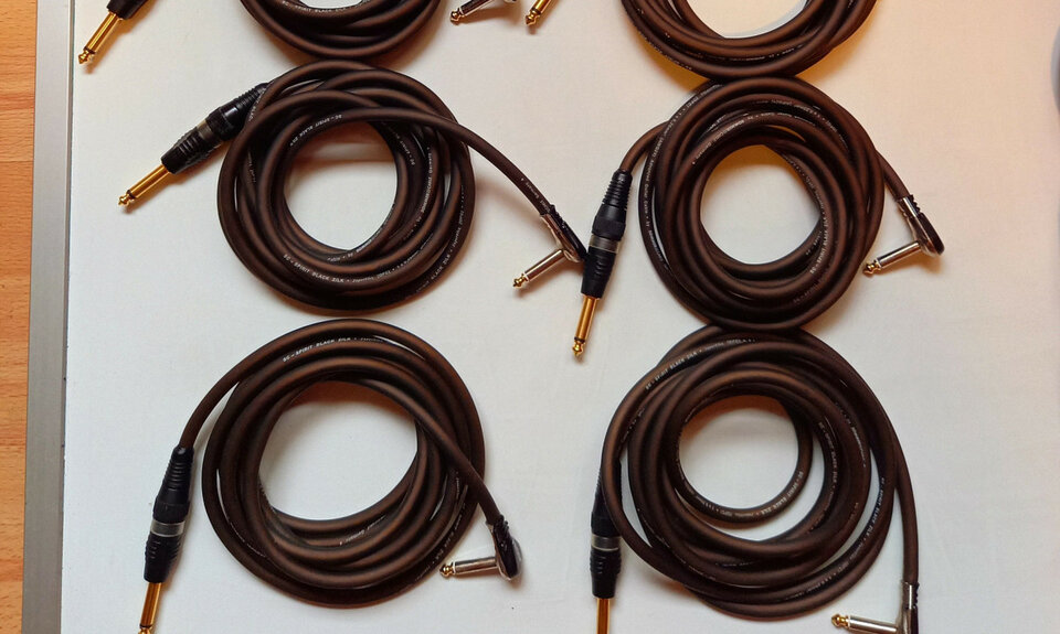 4x unidades Sommer Cable Spirit Black Zilk SZ67 3m