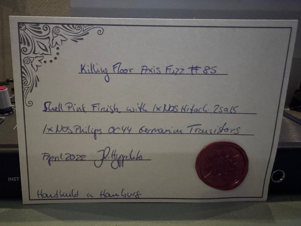 Killing Floor Axis Fuzz  OC44