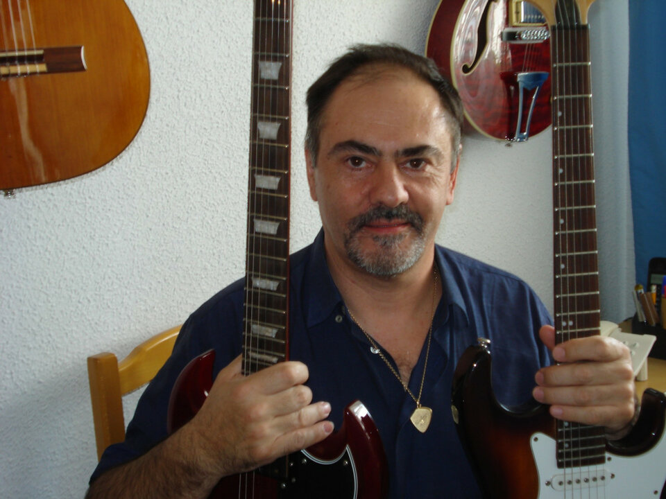 Clases de guitarra a todos los niveles, presenciales o por internet, 45 años de experiencia