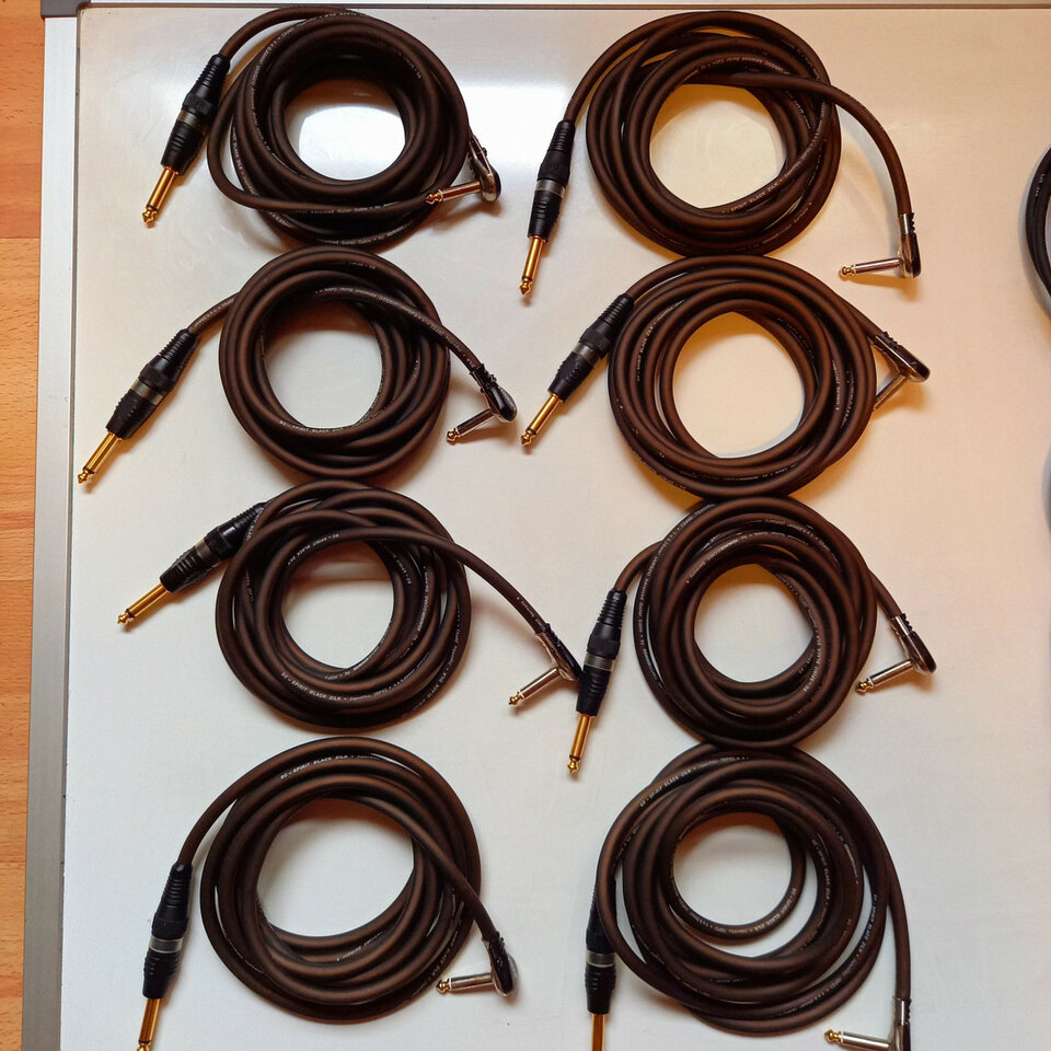 8x unidades Sommer Cable Spirit Black Zilk SZ67 3m de segunda mano · Foto 2 de 2 · Cantabria · 115 €