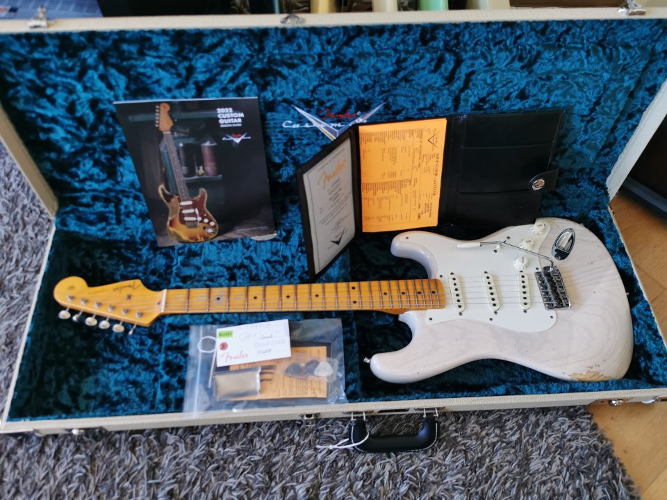 Fender Stratocaster Custom Shop 1957 Relic Blonde 2022