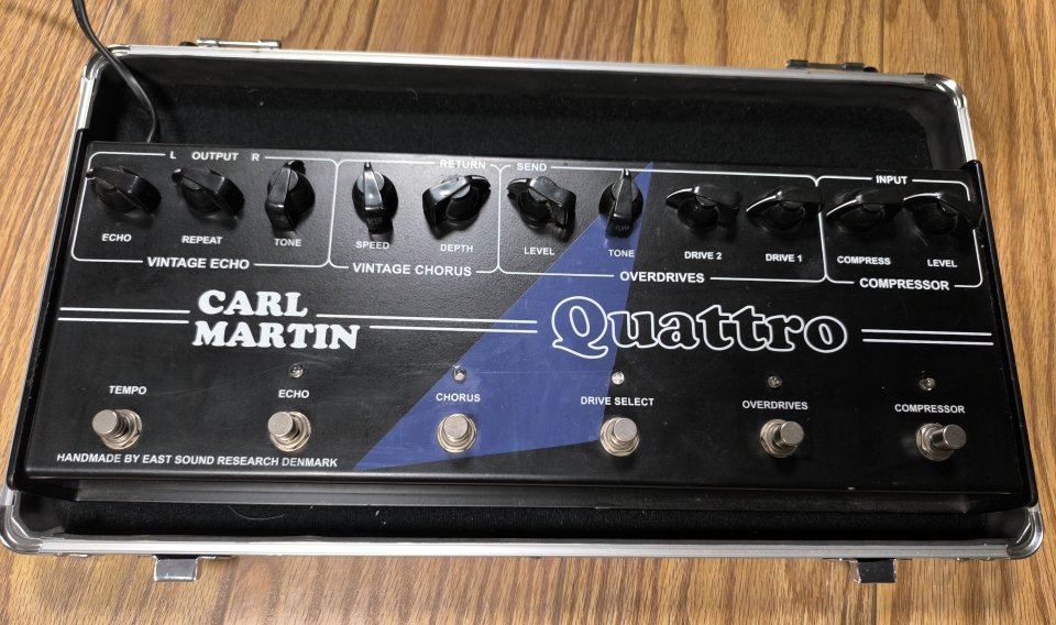 CARL MARTIN QUATTRO + Rockboard Stage