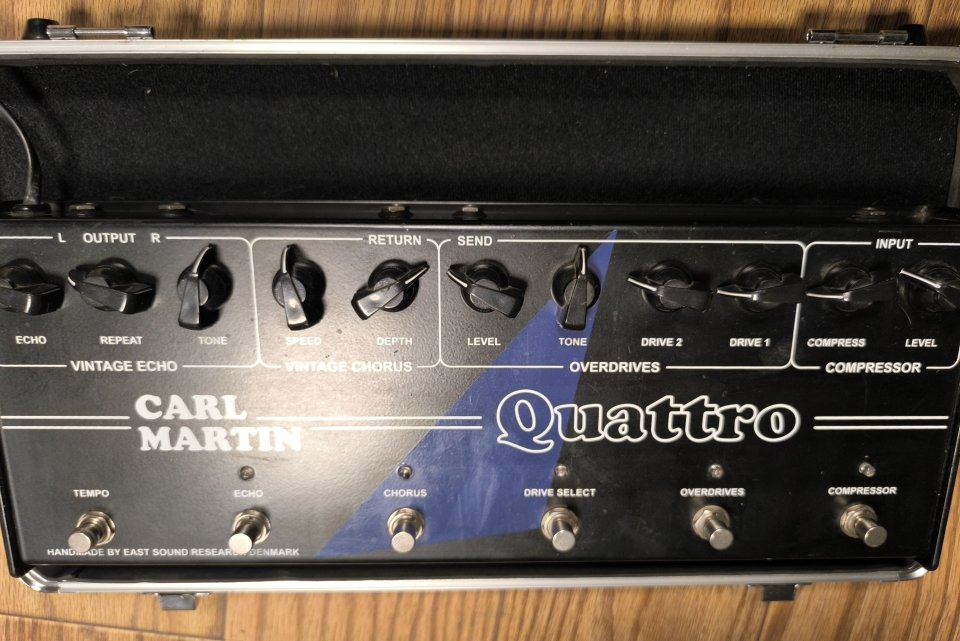 CARL MARTIN QUATTRO + Rockboard Stage