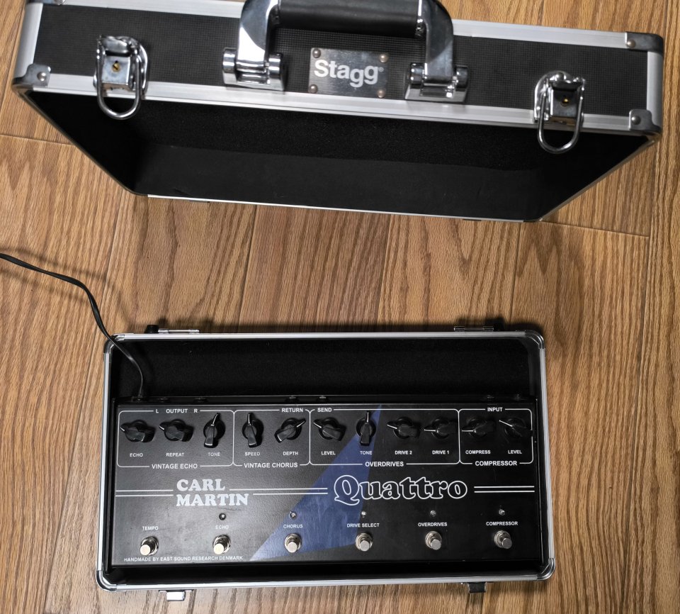 CARL MARTIN QUATTRO + Rockboard Stage