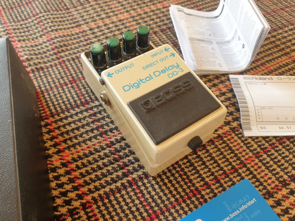 Boss DD3 Delay Japan Long Chip