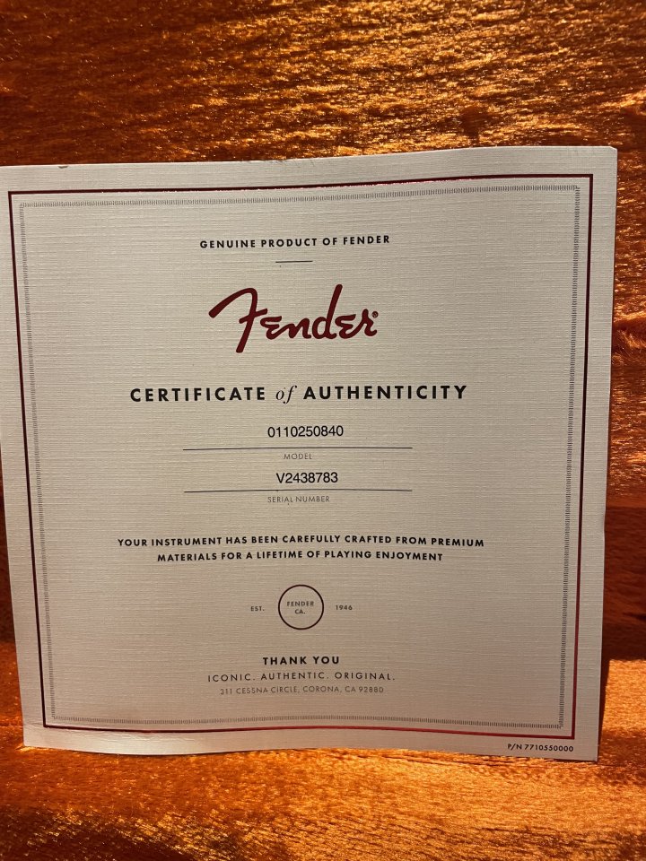 Fender Stratocaster Vintage II 1961 Reissue – Fiesta Red