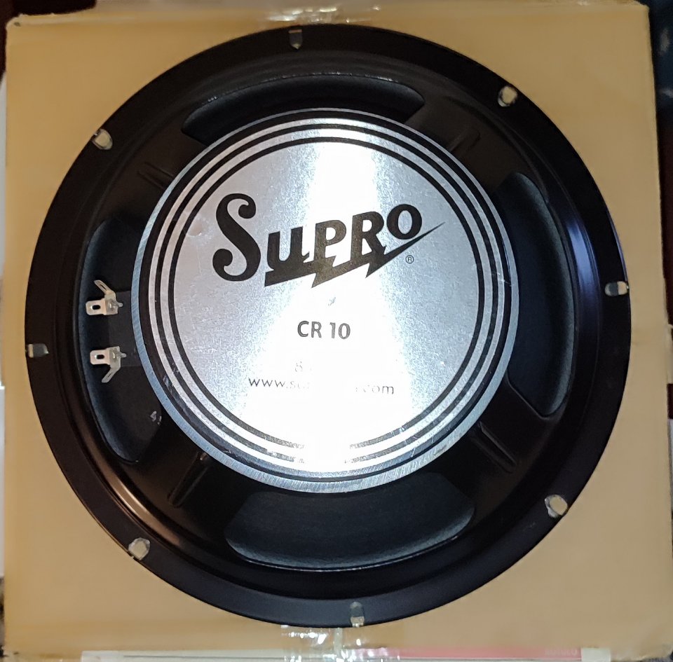 Altavoz de guitarra de 10" Eminence / Supro CR10 - USA de segunda mano · Foto 1 de 5 · Salamanca · 85 €