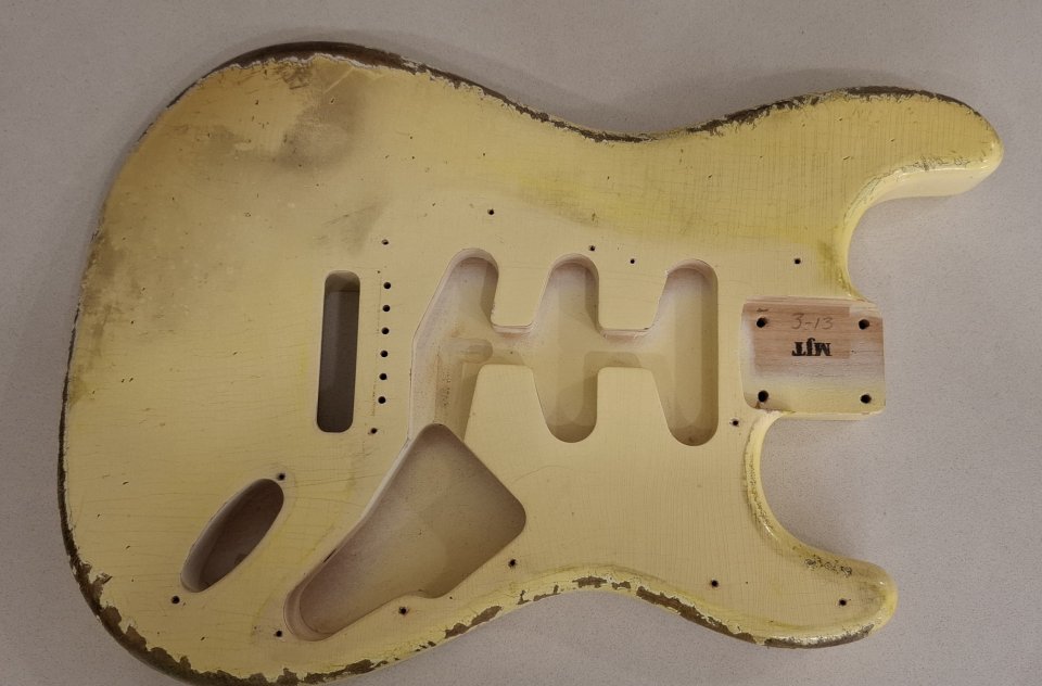 Stratocaster Body Mjt Usa