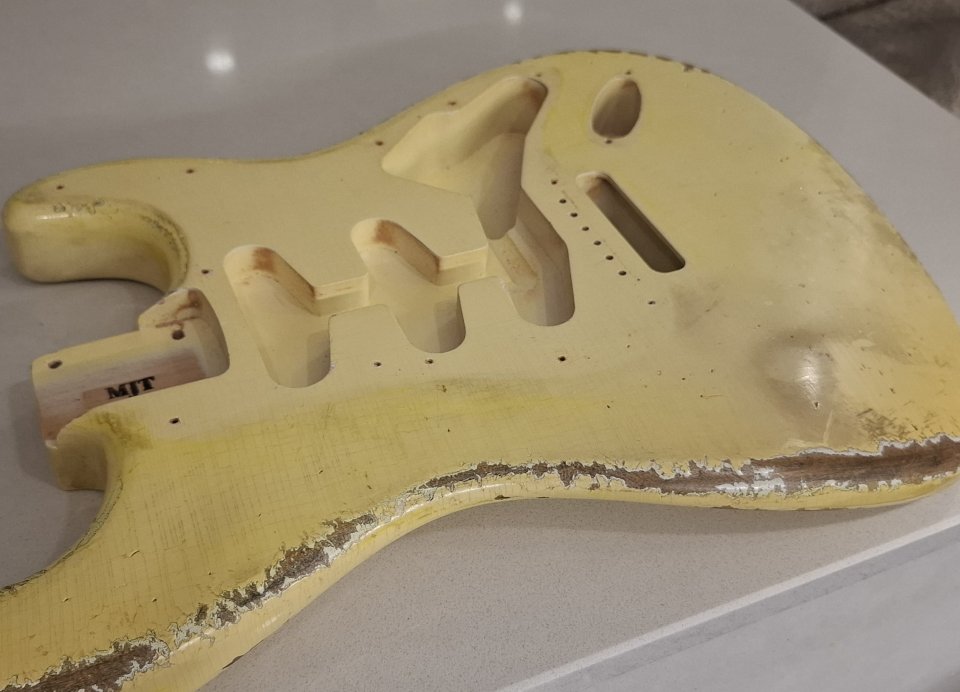 Stratocaster Body Mjt Usa