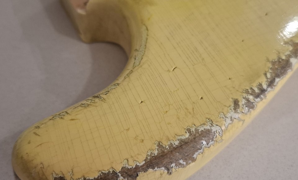 Stratocaster Body Mjt Usa