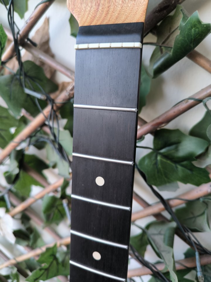 Mástil Warmoth telecaster 24.75" Canary/ebony ¡Envío incluido!