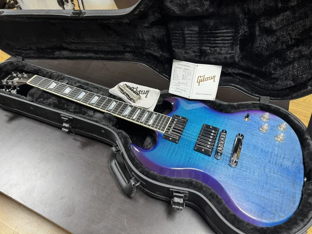 Gibson SG Modern Blueberry Fade
