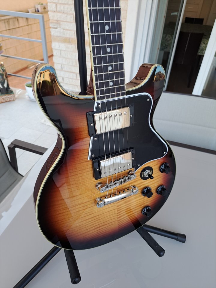 Epiphone Les Paul Special Double Cut Figured.