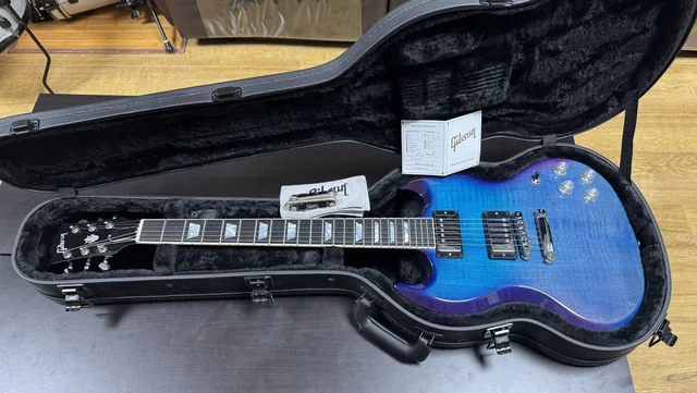 Gibson SG Modern Blueberry Fade