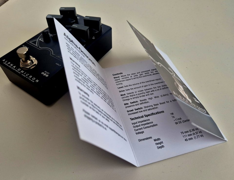 Darkglass Alpha Omicron Bass Distortion de segunda mano · Foto 2 de 5 · Zaragoza · 190 €