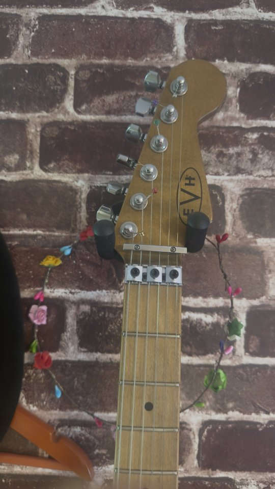 Evh Frankie Striped MN Relic R/W/B de segunda mano · Foto 3 de 5 · Cádiz · 1100 €