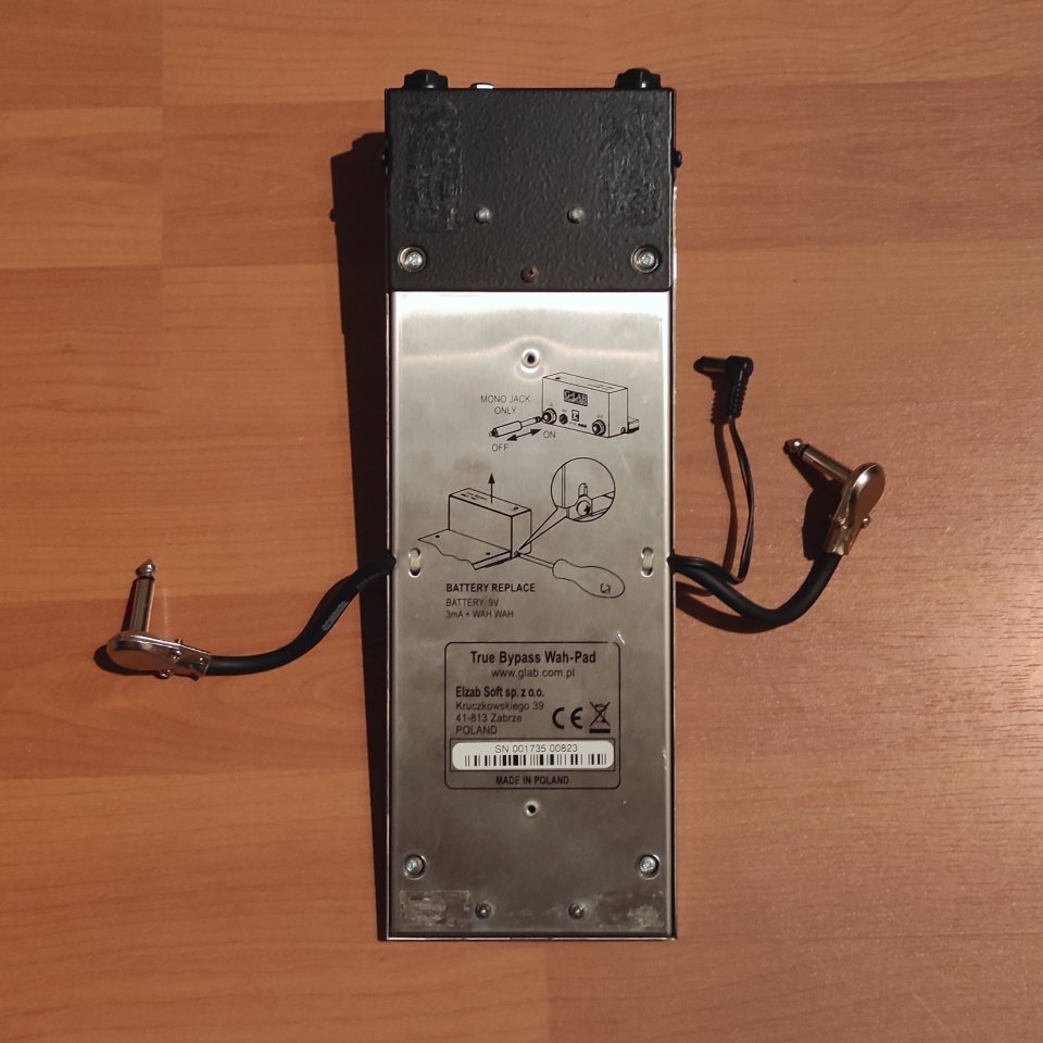 G-Lab True Bypass Wah-Pad (RESERVADO)