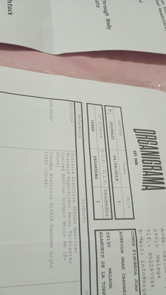 Fender telecaster 2016 Limited Edition American Standard de segunda mano · Foto 8 de 9 · Málaga · 1200 €