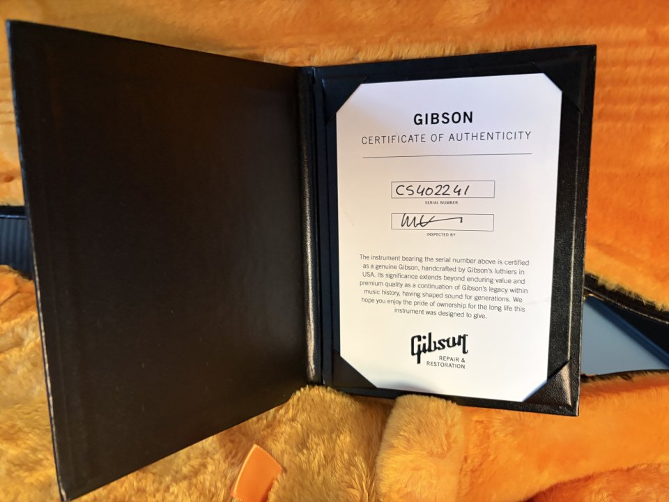 Gibson Les Paul Custom 2024 Demo Shop