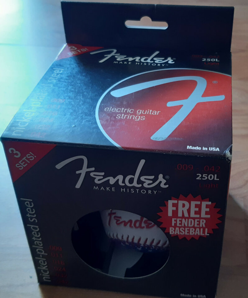 : Pelota Baseball FENDER Colección