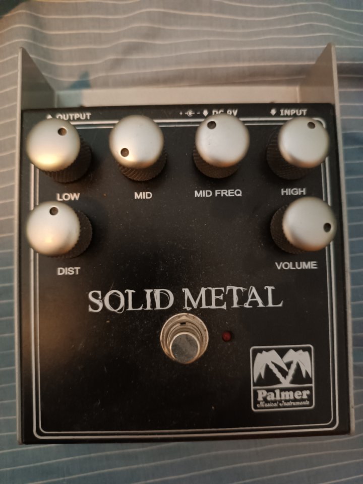 Pedal de distorsión Palmer Solid Metal