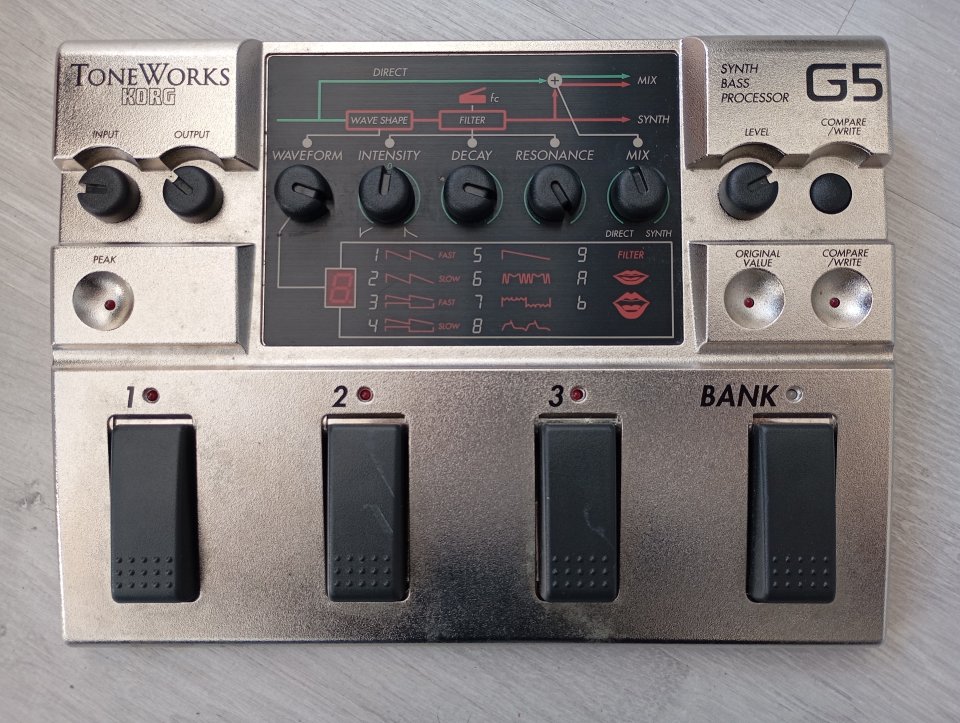 Sintetizador KORG TONEWORKS G5